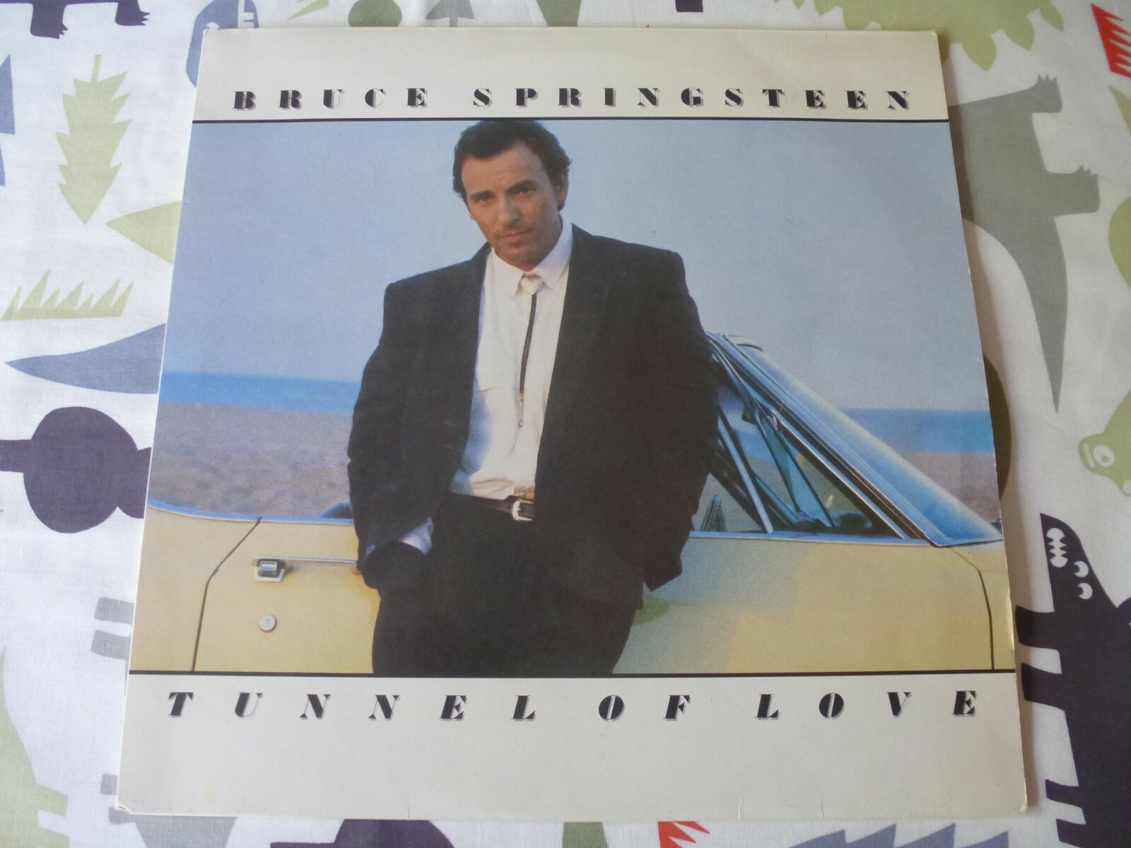 BRUCE SPRINGSTEEN TUNNEL OF LOVE ORIGINAL 1987 CBS RECORDS VINYL LP