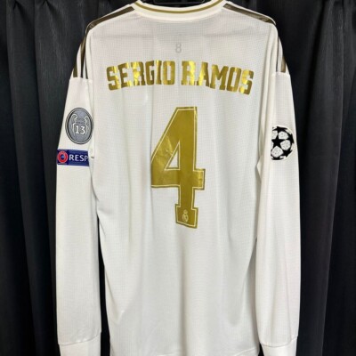 19/20 レアルマドリード#４ Ramos 選手支給品 Player Issue Sergio Ramos Real Madrid 19/20 Size M adidas