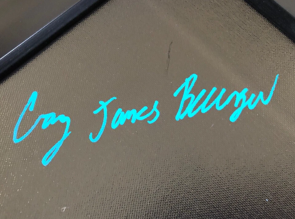 Cody James Bellinger Autographed Signed Framed 16x20 Canvas Dodgers PSA/DNA COA - Image 3 of 4