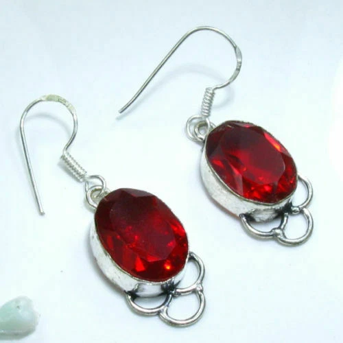 Orecchini di bigiotteria in cristallo pietra principale cristallo