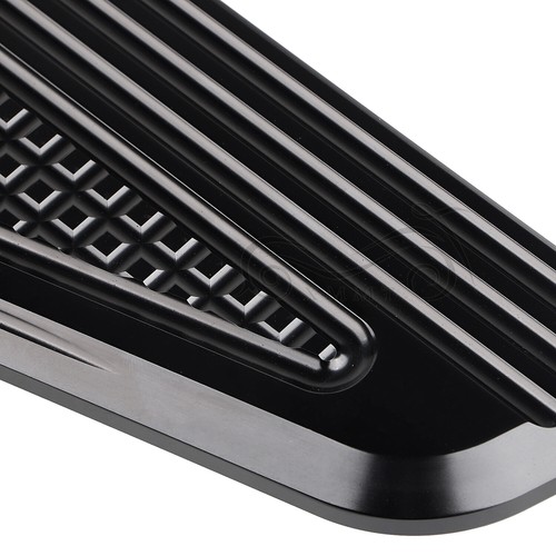 Black Driver Rider Footboard Floorboards For Harley Electra Street Glide Softail - Picture 11 of 15