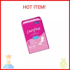 Carefree Panty Liners for Women, Regular, Wrapped, Unscented, 54ct | Pantiliners