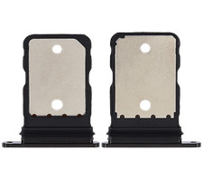 Single Sim Card Tray Compatible With Google Pixel 6A Black