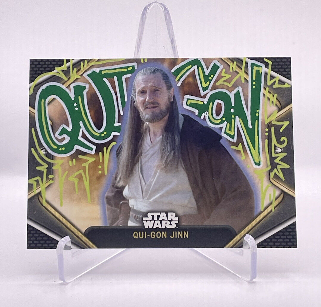 Qui-Gon Jinn (G) Card - Star Wars Trading Card Game