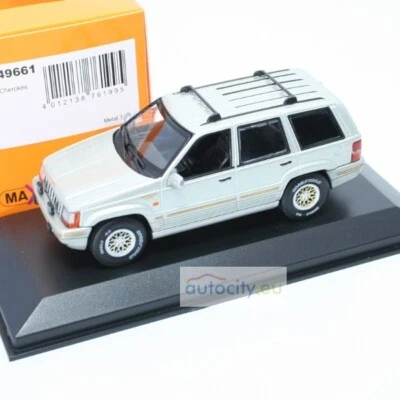 MINICHAMPS JEEP GRAND CHEROKEE 1995 SILVER 940149661 - Photo 1/4