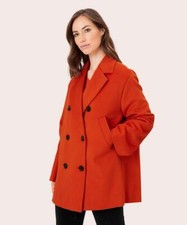 Masai Copenhagen Tracy Wool Jacket Red Bnwt Size Xl Uk16-18 Rrp£279