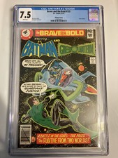 Brave and the Bold #155 (1955 1st Series) - CGC Graded 7.5 - RARE Whitman