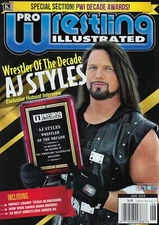 PRO Wrestling Illustrated   June  2020  AJ Styles Wrestler of the Decade