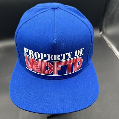Undefeated Snapback Hat NWOT 100% Cotton OSFA