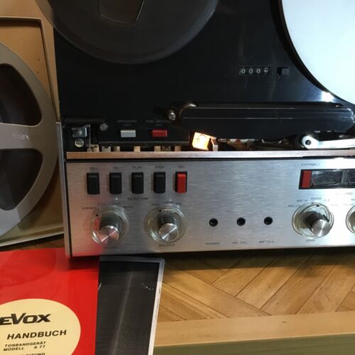 REVOX A77 Tonbandgerät Gebraucht ,mit Viel Zubehör Nr G 002033 selten. Lesen. - Bild 3 von 18