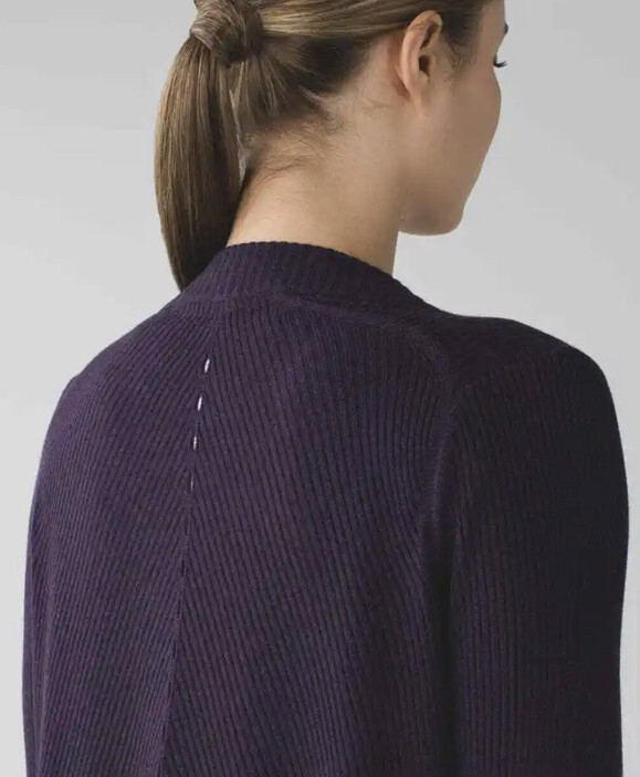 Lululemon Resolution Wrap Waterfall Cardigan Heat… - image 2