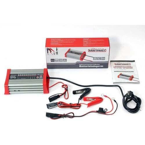 Dino KRAFTPAKET 5A-12V KFZ-Ladegerät für Blei-Säure, GEL, EFB, AGM