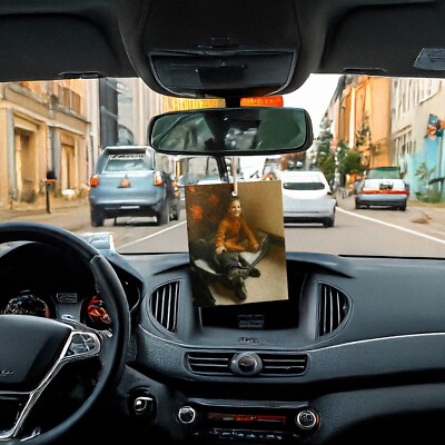 Personalisierter Auto Lufterfrischer Individuelles Aroma Foto Auto Deko Unikat Fahrzeug Geschenk