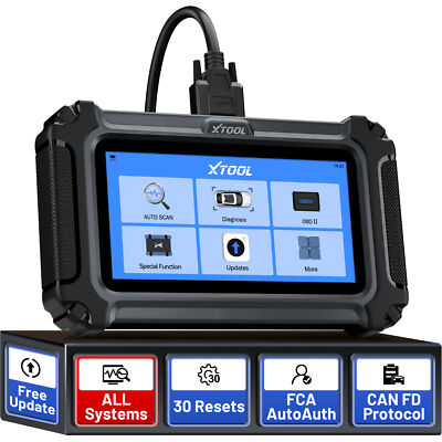 XTOOL D6S Profi OBD2 Diagnosegerät Scanner kostenlose Upgrades ALL System CAN FD