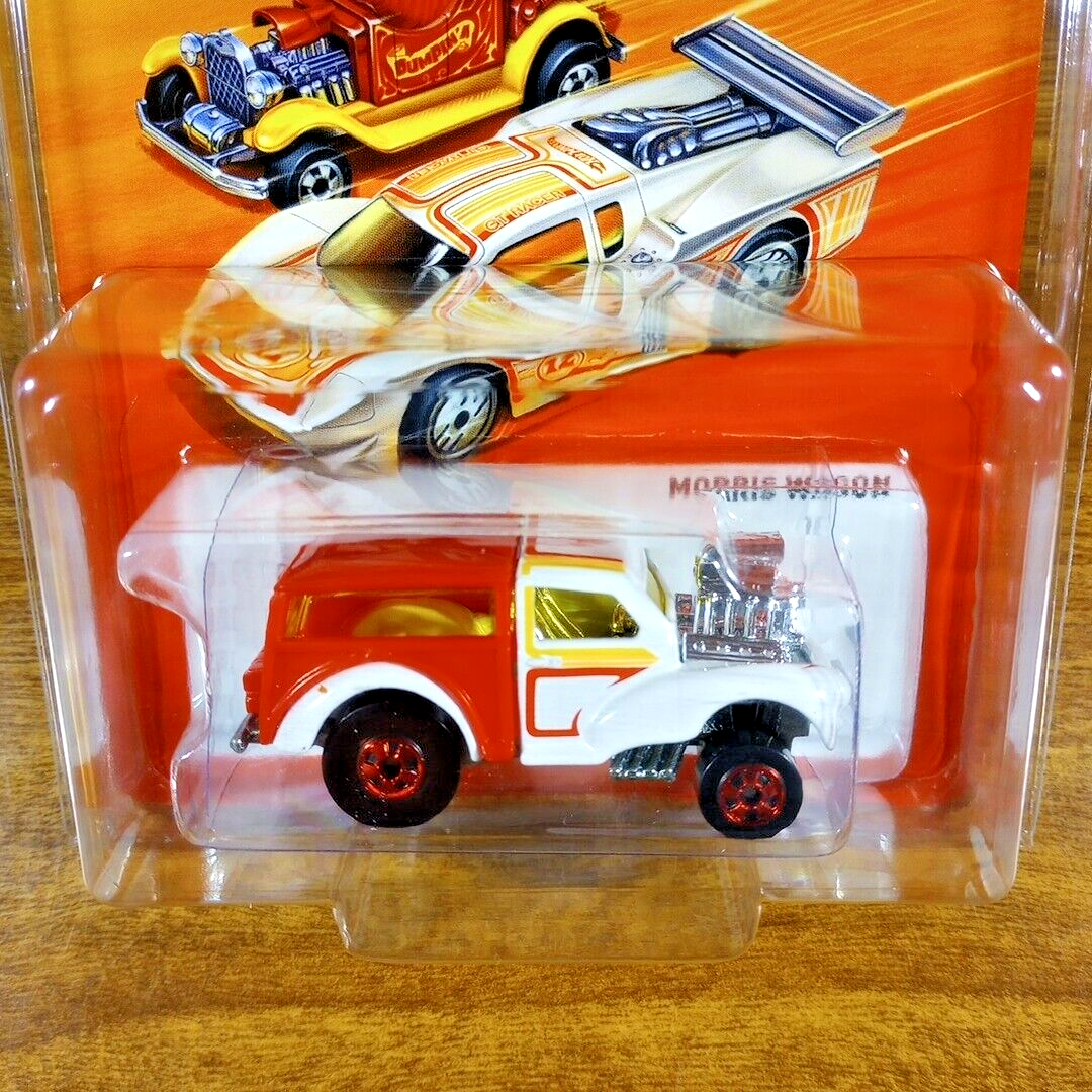 Hot Wheels The Hot Ones Morris Wagon Red & White BW Blackwall
