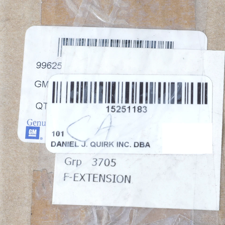 Extensión de tubo de escape de gas genuino GM 2005-2009 Cadillac SRX STS 3,6 L V6 15251183 Foto 4 de 4