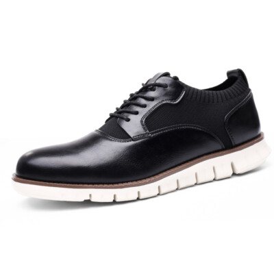 Men's Dress Sneakers Casual Shoes Round Toe Oxford Formal Dress Shoes | eBay
