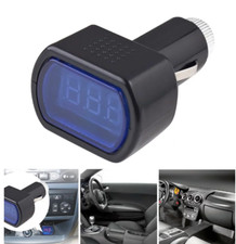 LED Car Battery Electric Lighter Voltmeter Voltage Meter Gauge Tester