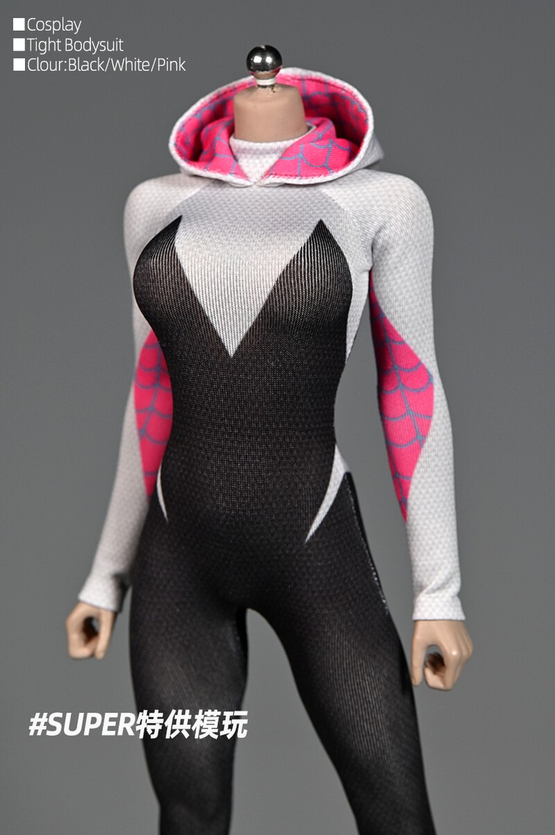 1/6 Scale Gwen Stacy Tight Suit For 12" Action Figure Toys PH HT Poptoys | eBay 1/6 Scale Gwen Stacy Tight Suit For 12" Action Figure Toys PH HT Poptoys | eBay