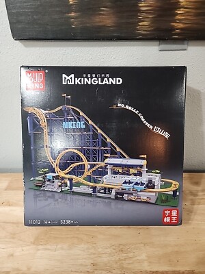 Mould King Roller Coaster Construction Building Blocks Kit Toy 11012 Kit 3238 Pc