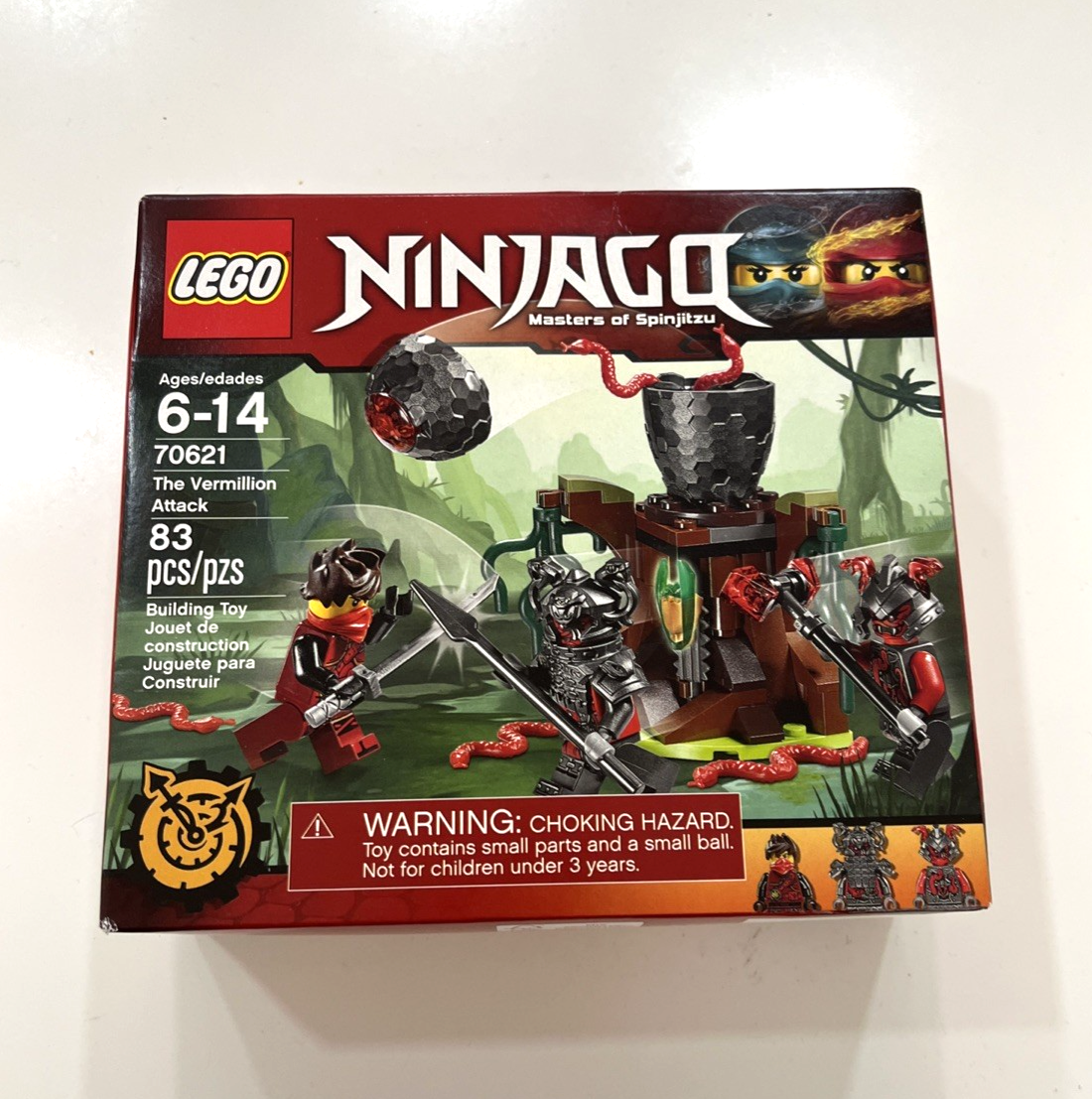 NEW!!! Lego Ninjago Set 70621 The Vermillion Attack 83 pcs | eBay