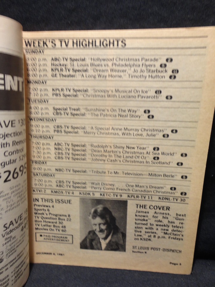ST LOUIS TV GUIDE visual data 6