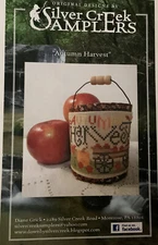 Silver Creek Samplers Cross Stitch Pattern Floss Aida Autumn Harvest Pumpkins
