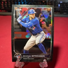 2022 Topps Chrome Ben Baller George Springer Base Card #214 A258