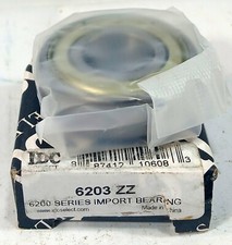 1 NEW IDC 6203ZZ 17X40X12 RADIAL DEEP GROOVE BALL BEARING NIB MAKE OFFER