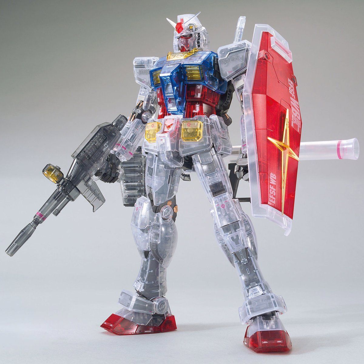 Gundam Base Limited MG RX-78-2 Gundam Ver.3.0 Clear Color 1