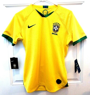 Nike Brazil World Cup Home Jersey 2019-20 Yellow AJ4390 749