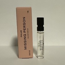 Phlur Missing Person Eau De Parfum Spray Sample New 2ml/.06oz