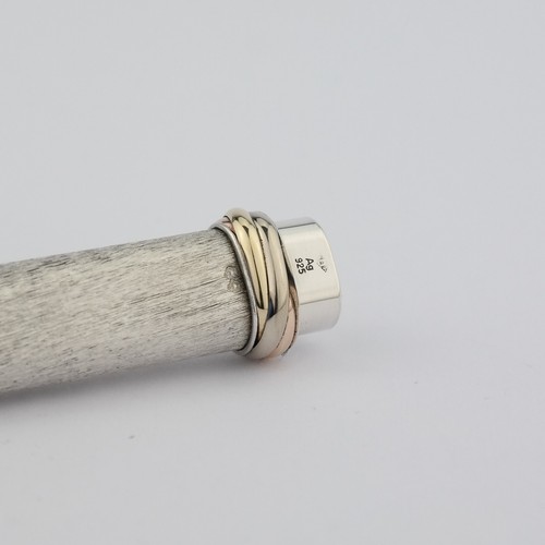 Vintage Must de Cartier Vendome Trinity Oval Solid Sterling Silver Fountain Pen - Bild 13 von 13