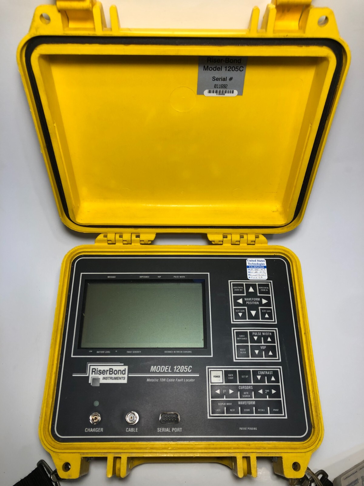 Riser Bond 1205C Metallic Cable Fault Locator 1205 Riser Bond AS IS (Untested)