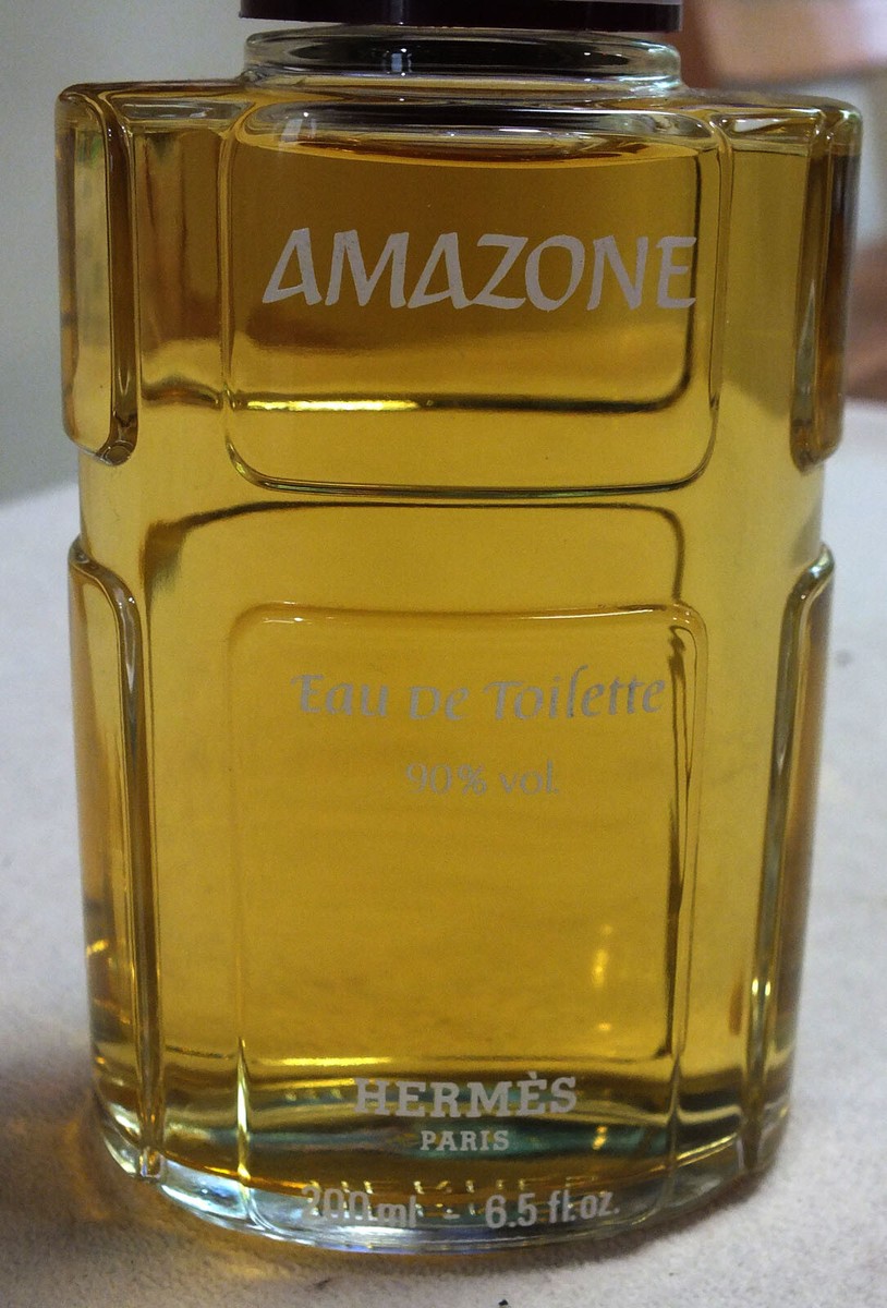 Vintage Hermes Amazone EDT Eau de Toilette Large 200ml/6.5oz Rare