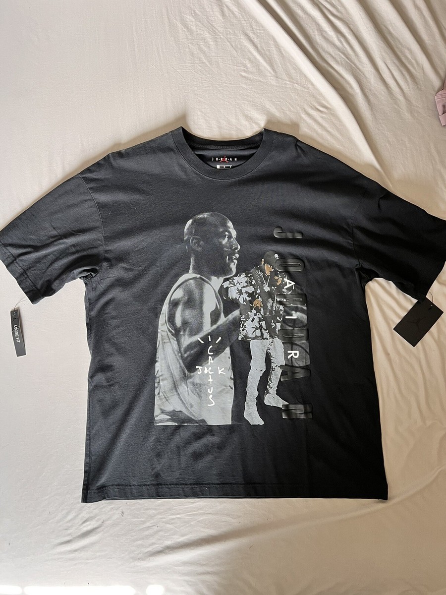 Travis Scott x Michael Jordan T-Shirt Size Medium | eBay