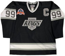 WAYNE GRETZKY 1993 STANLEY CUP LOS ANGELES KINGS CCM AUTHENTIC JERSEY 52