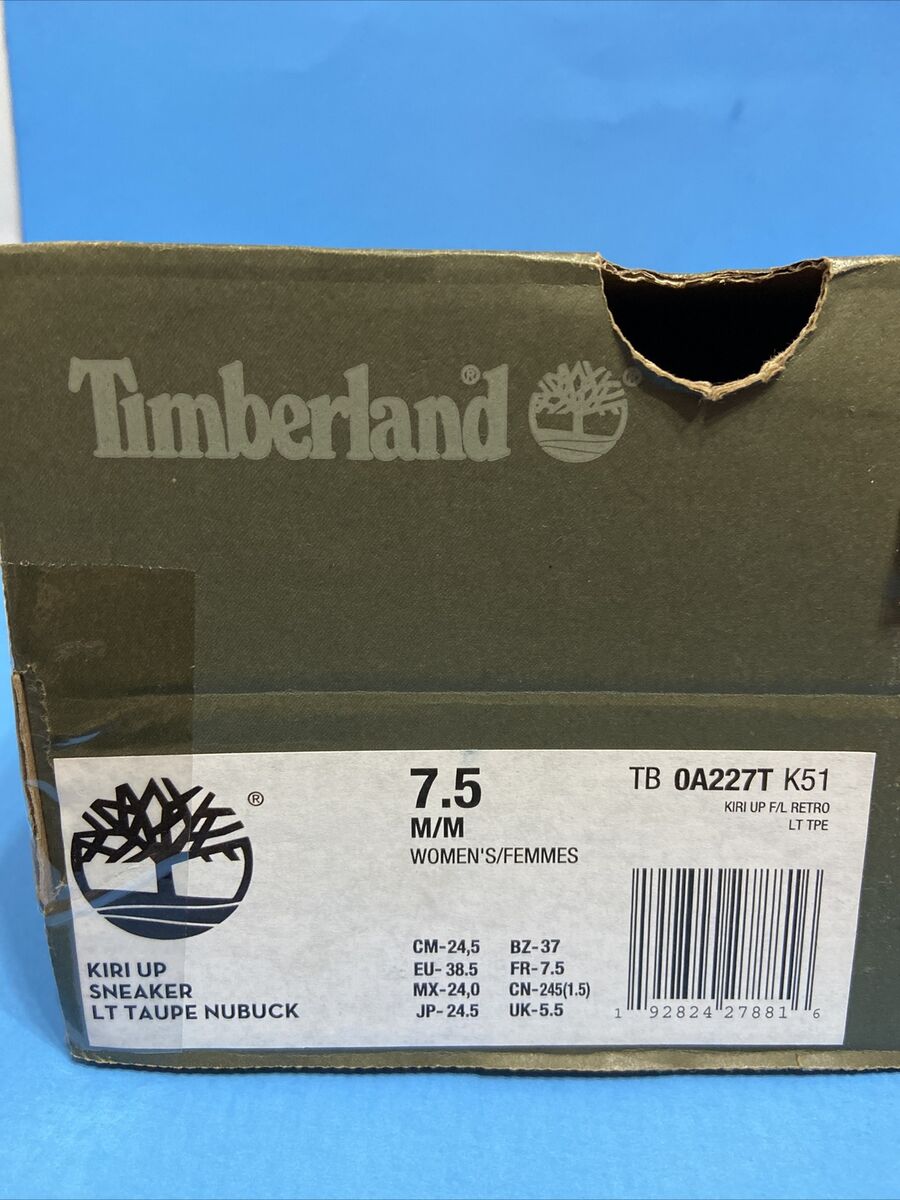 Size 7.5 Women's Timberland Kiri Up Leather Casual Shoes Size 7.5 Women's Timberland Kiri Up Leather Casual Shoes