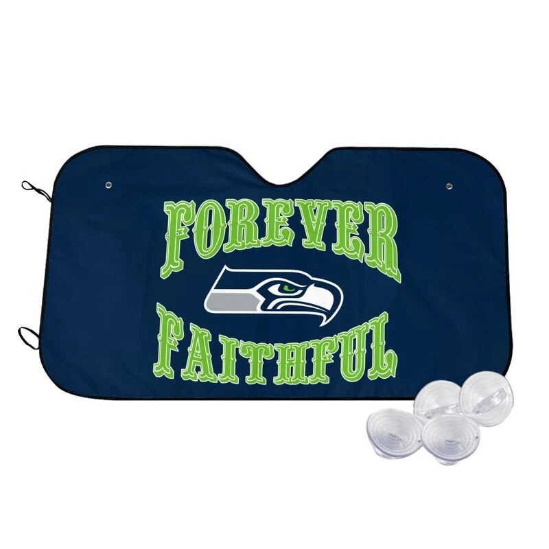 Seattle Seahawks Car Windshield Sunshade Heatproof