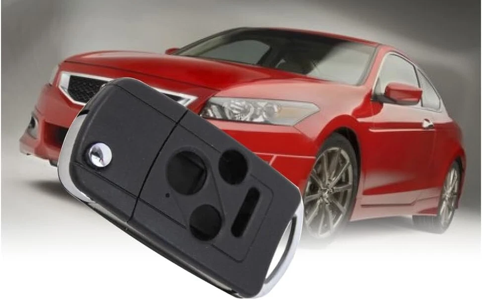 HQRP Flip Schlüsselgehäuse Fernbedienung Für Honda Accord 2003 2004 2005 2006 - Bild 4 von 4