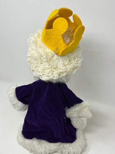 De colección 1983 Dakin - Ole King Cole marioneta de mano / juguete de peluche - raro - Imagen 3 de 4