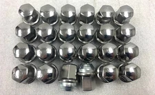 24 New Dodge Ram 1500 Factory OEM Polished Stainless 14x1.5 Lug Nuts Free Shipng