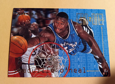 1995-96 Fleer End 2 End Shaquille Shaq O'neal #14 of 20 Insert