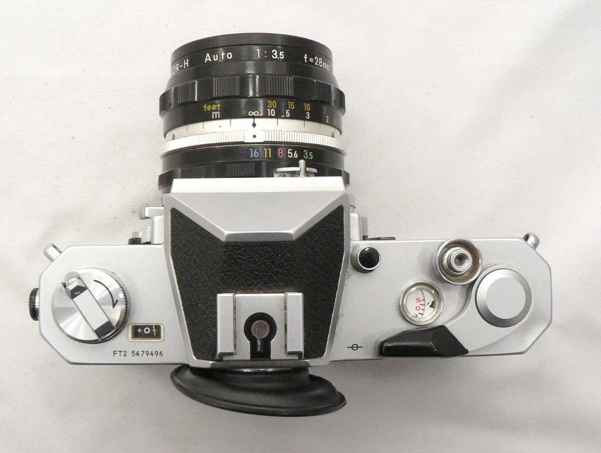Nikkormat FT2 35mm Camera & Nikkor-H Auto 28mm F3.5 Lens *FILM