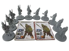 CONAN: THE BOARD GAME Collector's Box 10x SKELETON Minis & Tiles NEW!!