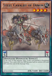 Steel Cavalry of Dinon - BOSH-EN000 - Rare - Unlimited Edition x3 - Near Mint