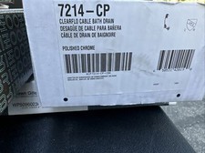 Kohler K-7214-CP Clearflo Cable Tub Drain Less PVC Tubing