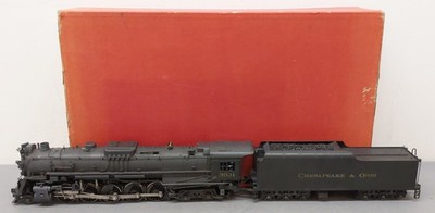 Westside Model Co. O Brass C&O Class T-1 2-10-4 Steam Loco & Tender #3031 - 2R