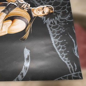 Set of 2 Art of Fighting 2 Arcade Version Posters, B1 Size, Neo Geo, SNK