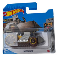 Hot Wheels Speed Dozer - Hw Metro 3/10 54/250 - GRX81 - Gelb/Braun - Ovp Neu